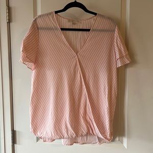 Large Micheal Kors Pink Blouse
